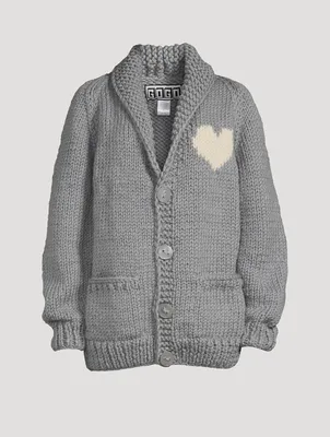 Wool Long Cardigan