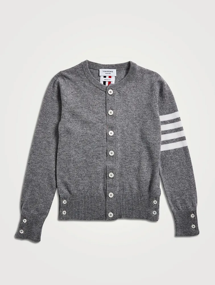 Cashmere Crewneck Cardigan