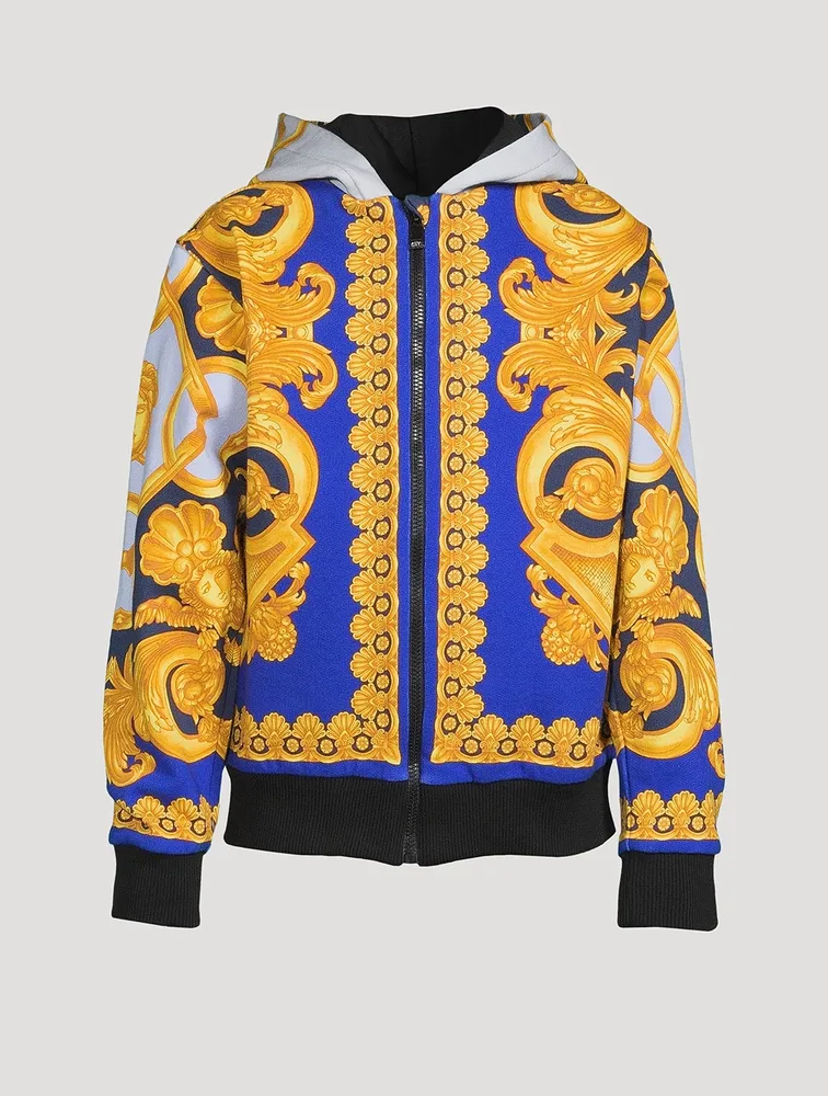 Barocco 600 Cotton Zip Hoodie