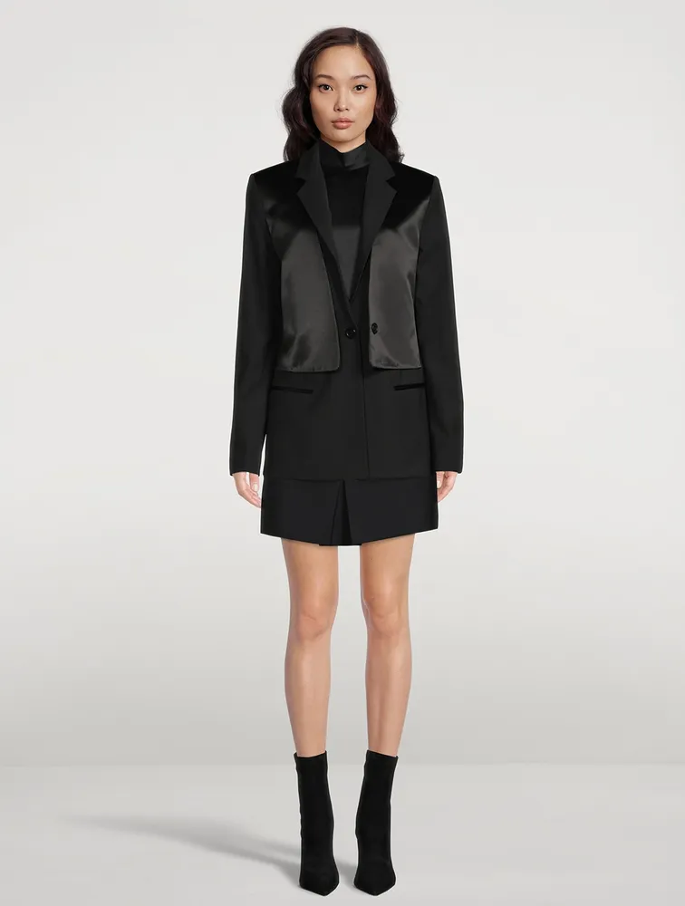 Cut-Out Blazer