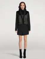 Cut-Out Blazer