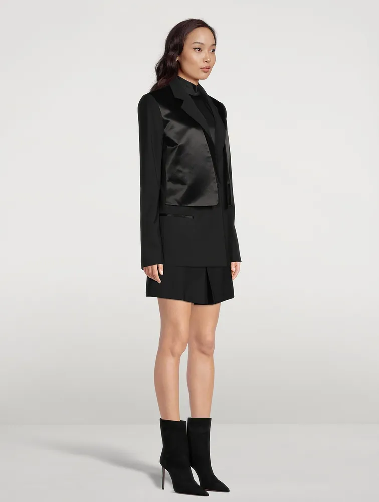 Cut-Out Blazer