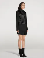 Cut-Out Blazer