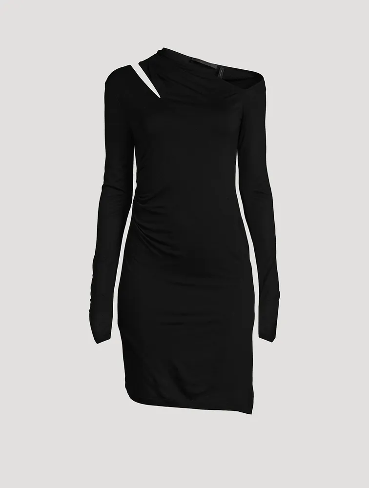 Asymmetric Mini Dress