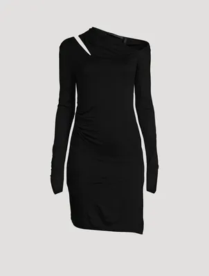 Asymmetric Mini Dress