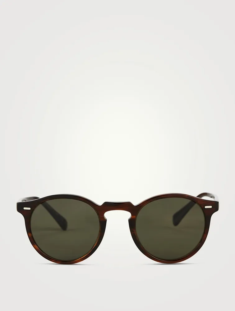 Gregory Peck Round Sunglasses