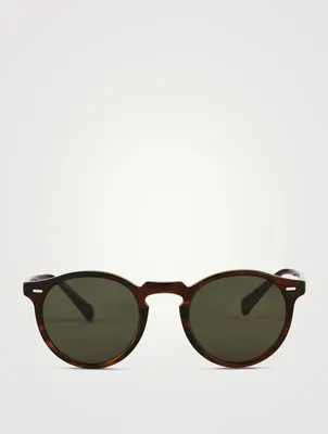 Gregory Peck Round Sunglasses