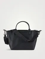 Small Le Pliage Xtra Leather Top Handle Bag