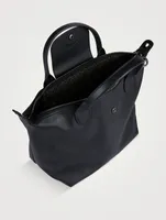 Small Le Pliage Xtra Leather Top Handle Bag