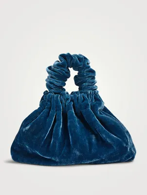 Halo Velvet Scrunchie Bag
