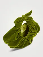 Kiku Velvet Croissant Bag