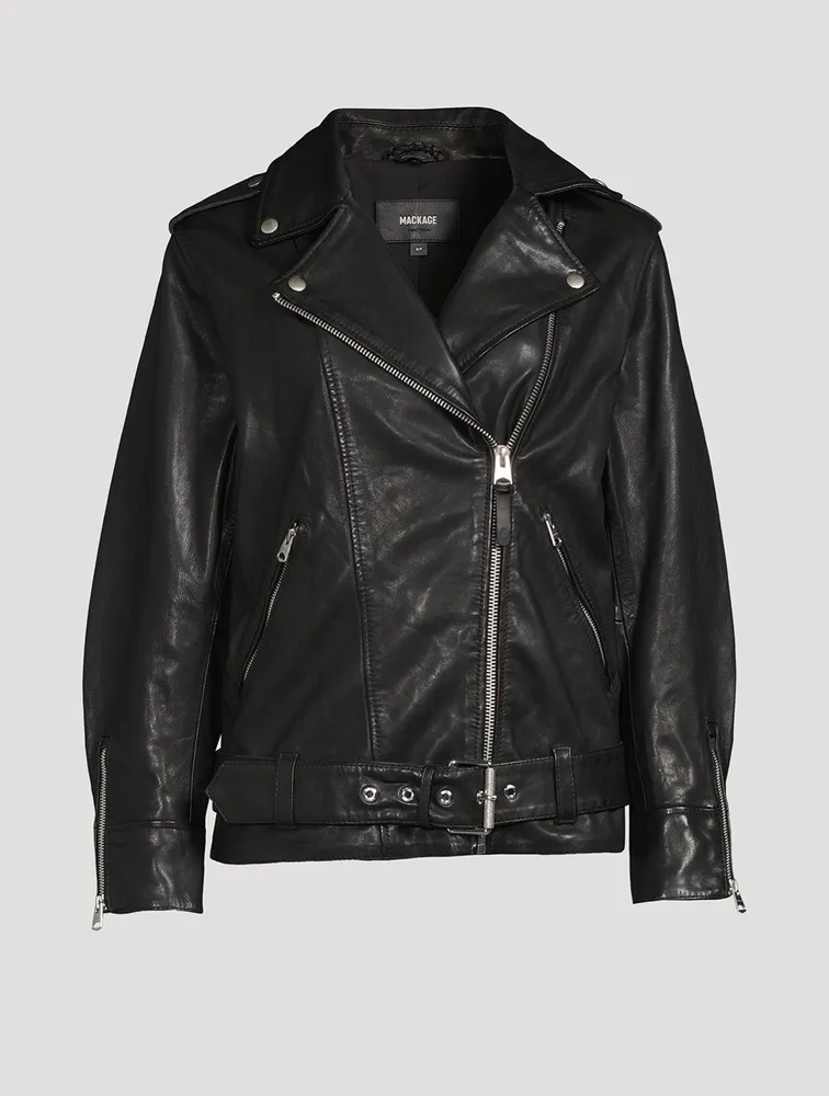 Chloe Leather Moto Jacket