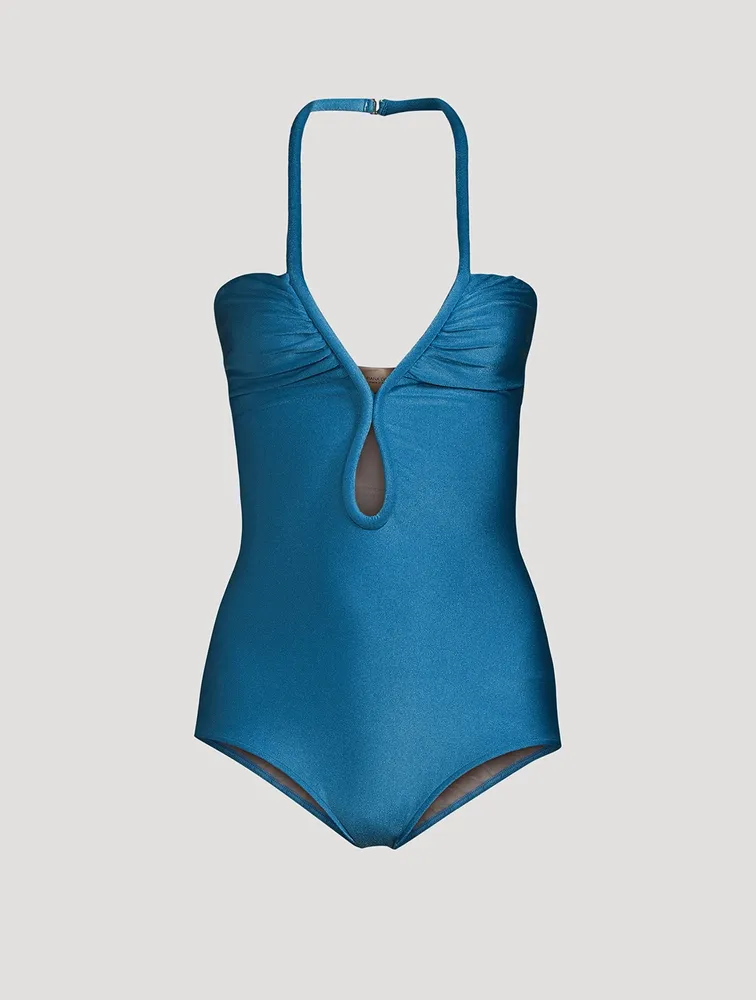 Timeless Halter One-Piece Swimsuit