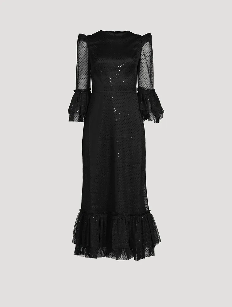 The Floating Fire Midi Dress