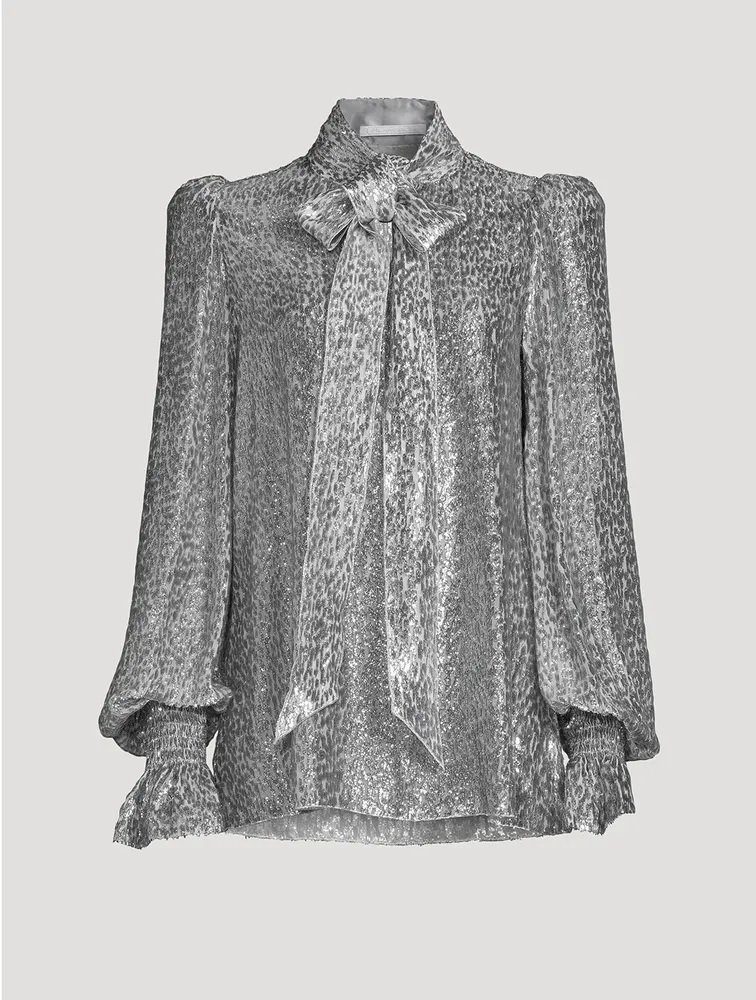 The Mythical Tie-Neck Blouse