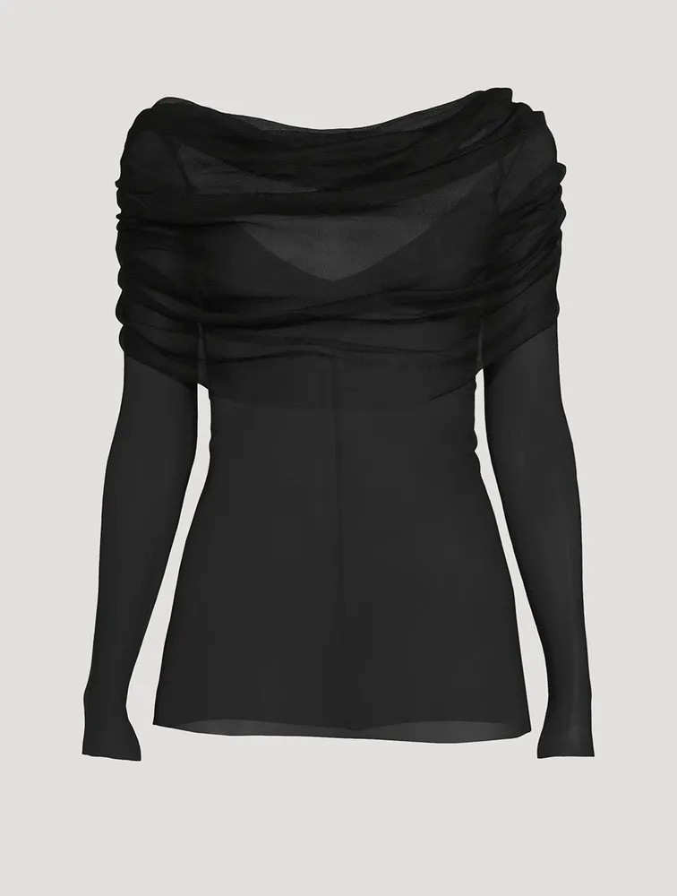 Milestone Silk Veil Top