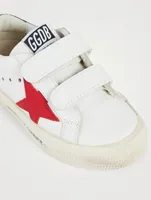 Baby May School Leather Sneakers
