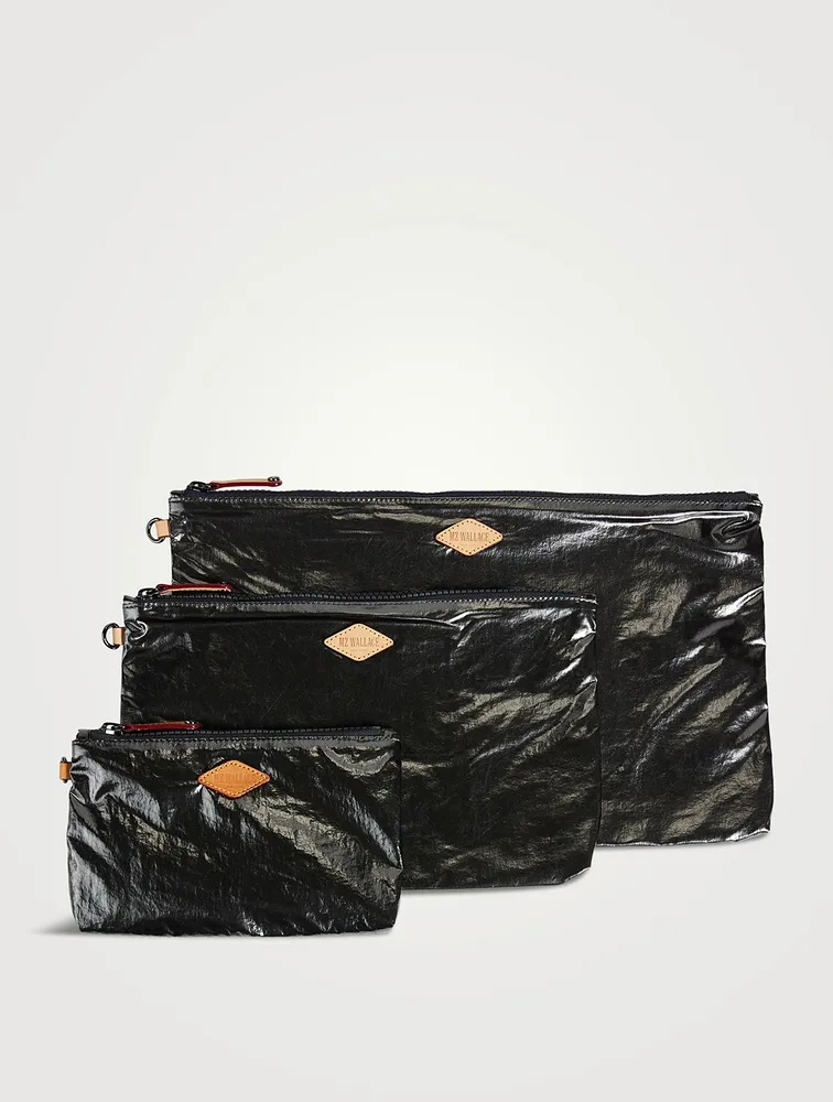 Large Metro Deluxe Metallic Tote Bag