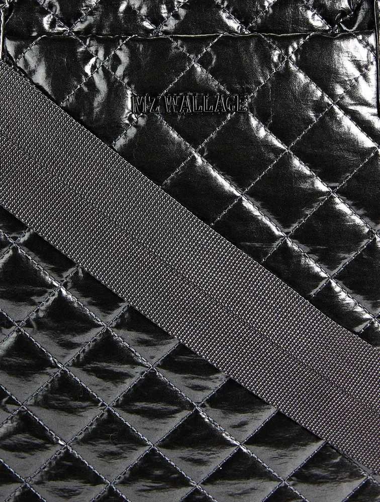 Large Metro Deluxe Metallic Tote Bag