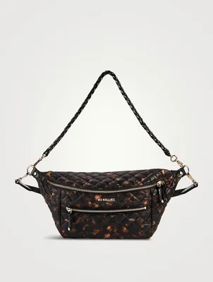 Crosby Sling Bag In Tortoise Print