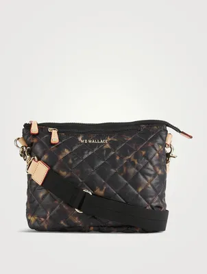 Metro Scout Crossbody Bag In Tortoise Print