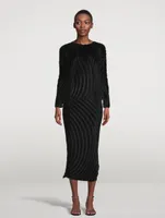Gem Pleats Cardigan