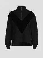 Tind Zip Wool Sweater