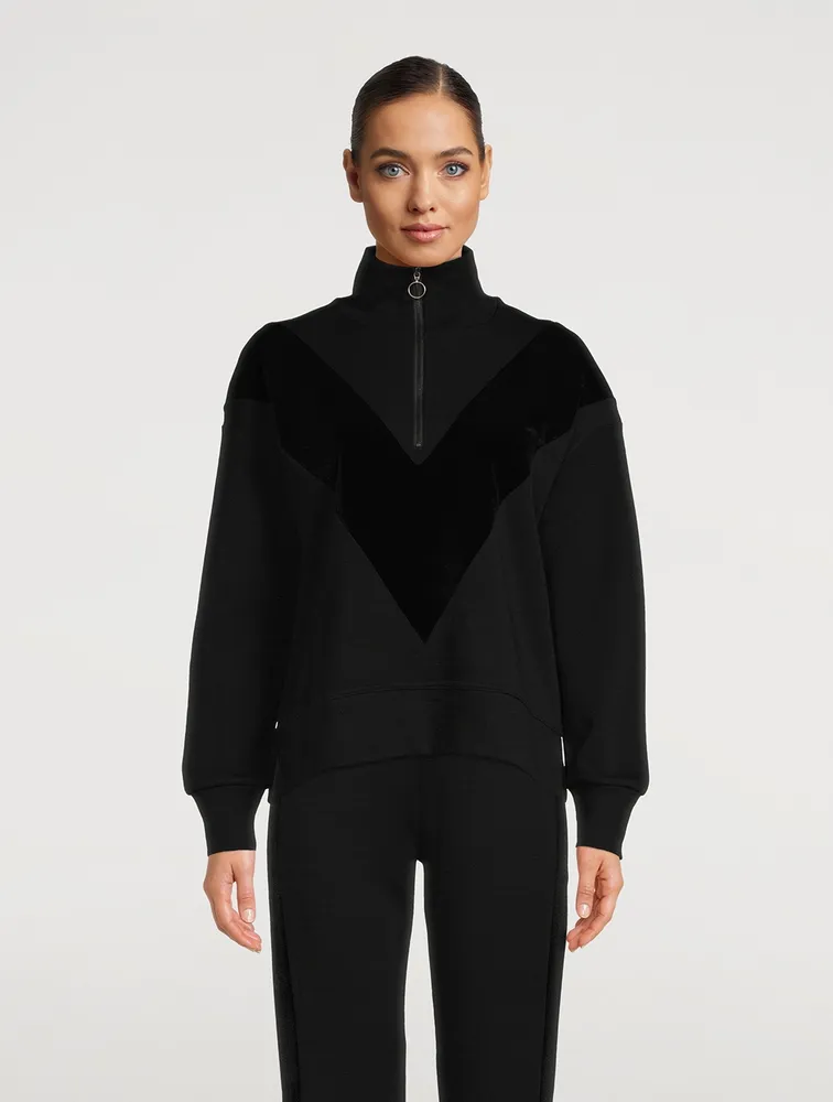 Tind Zip Wool Sweater