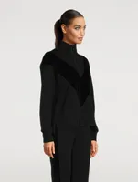 Tind Zip Wool Sweater