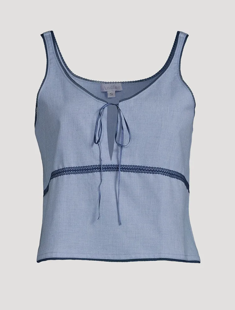 Lulu Cotton Flannel Tank Top