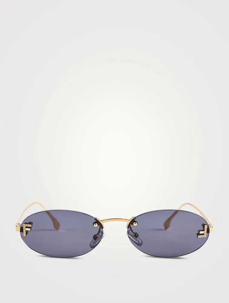 Fendi First Oval Sunglasses