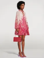 High Tide Lantern Mini Dress