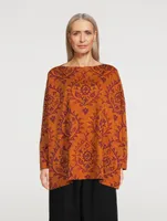Long-Sleeve T-Shirt Ottoman Print