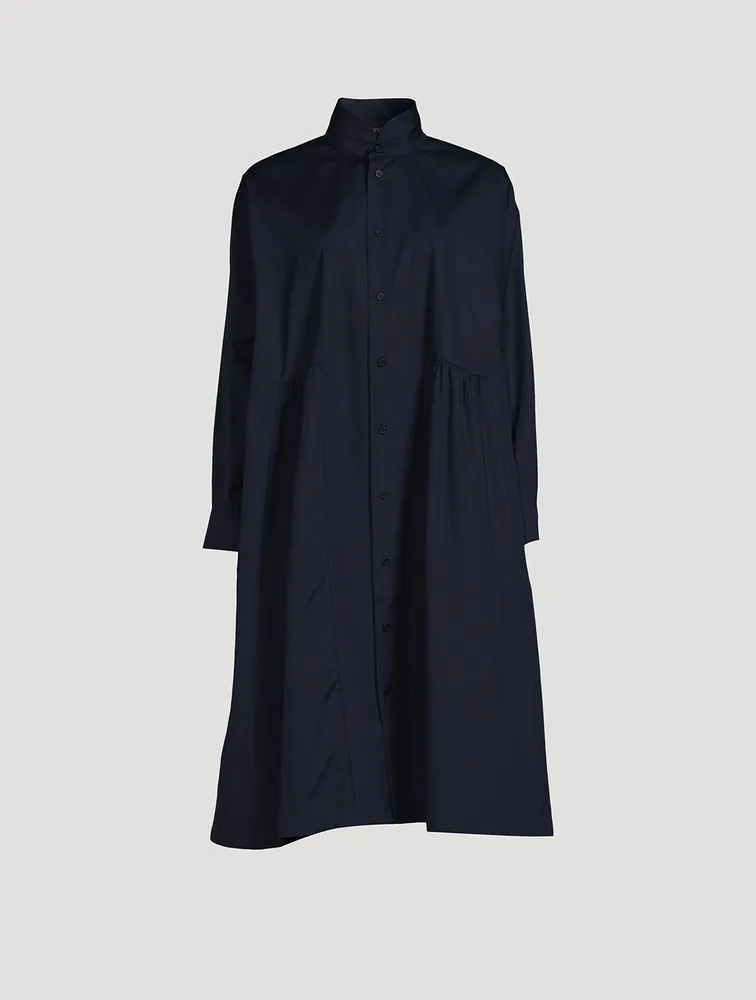 Poplin Shirt Dress