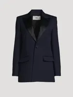 Wool Smoking Jacket
