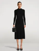 Senna Midi Dress With Cut Out Back