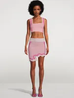 Salem Wavy Mini Skirt