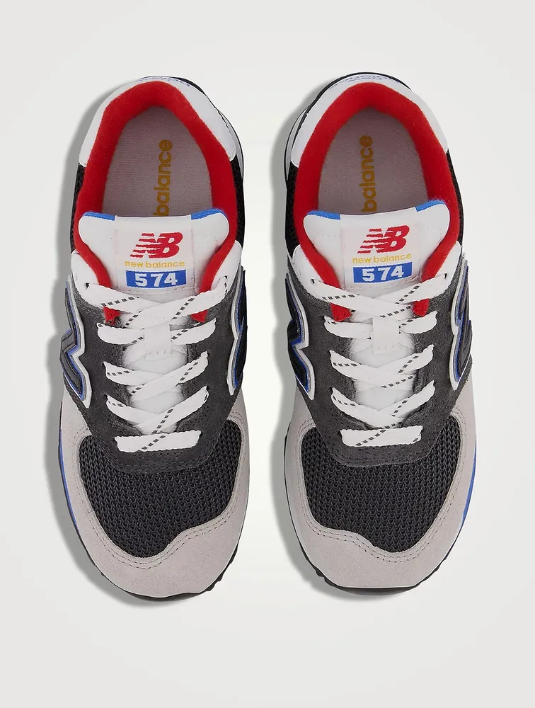 574 Kids Lace-Up Sneakers