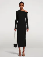 Asymmetric Midi Dress