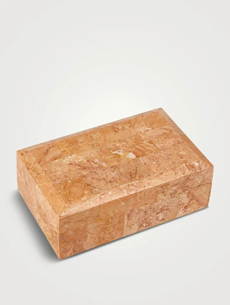 Tessellated Stone Box