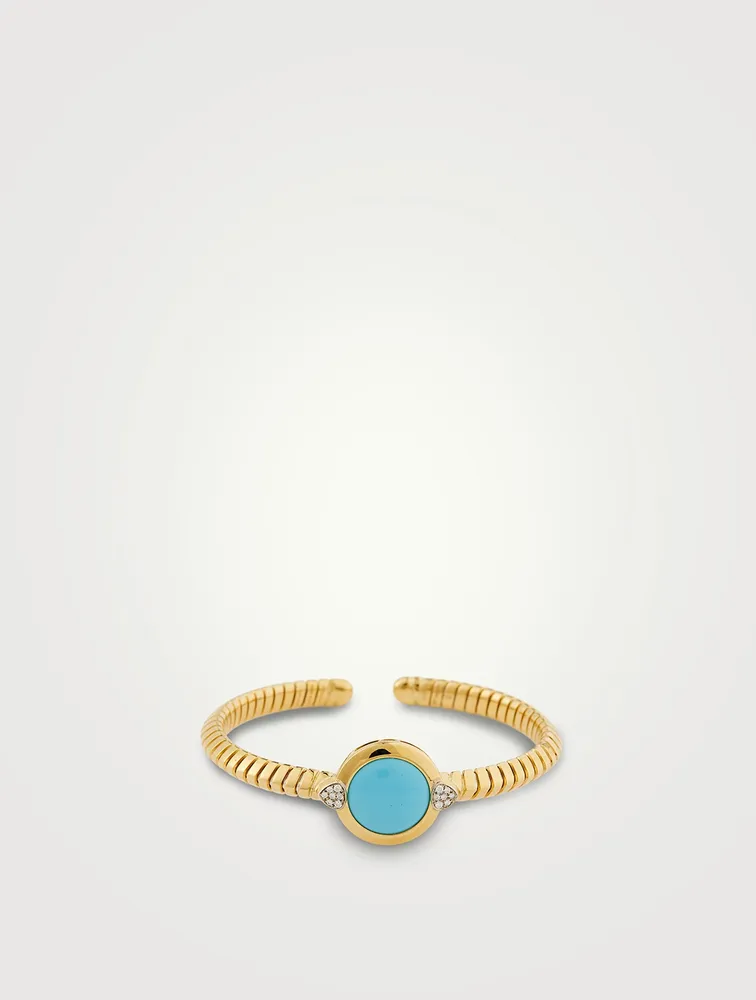Soleil Exotic Turquoise Single Bangle