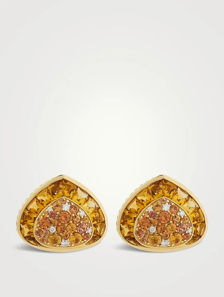 Dora Citrine Earrings