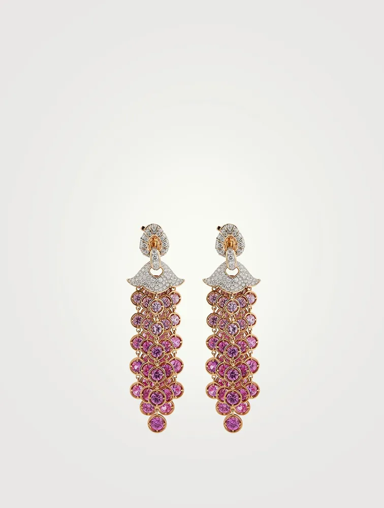 Pink Small Pampilles Earrings