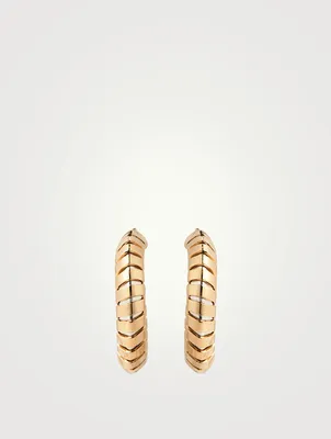 Trisolina Small Hoop Earrings