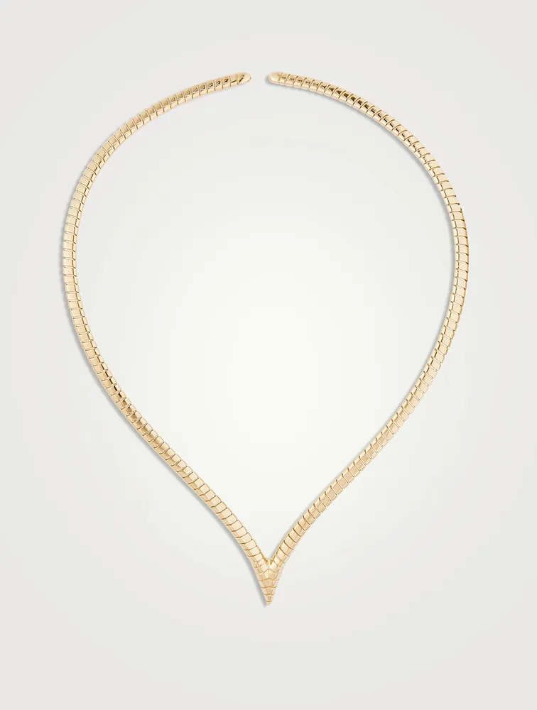 Trisolina V Shaped Collar