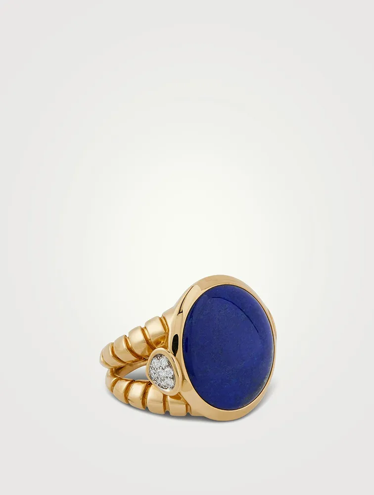 Soleil Lapis Ring
