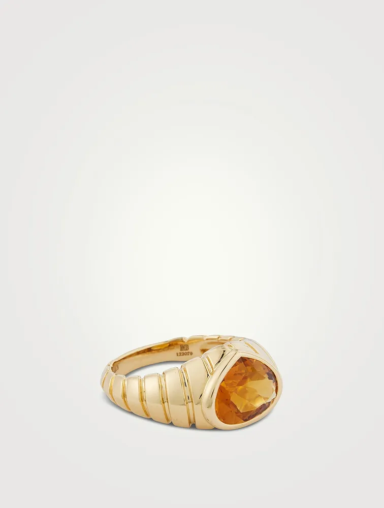 Timo Citrine Ring