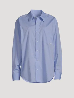 Boyfriend Poplin Shirt