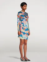 Printed Mini Dress