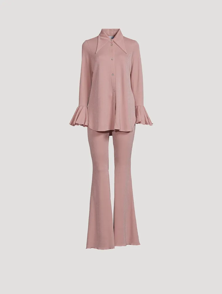 Lurex Lounge Suit With Pants